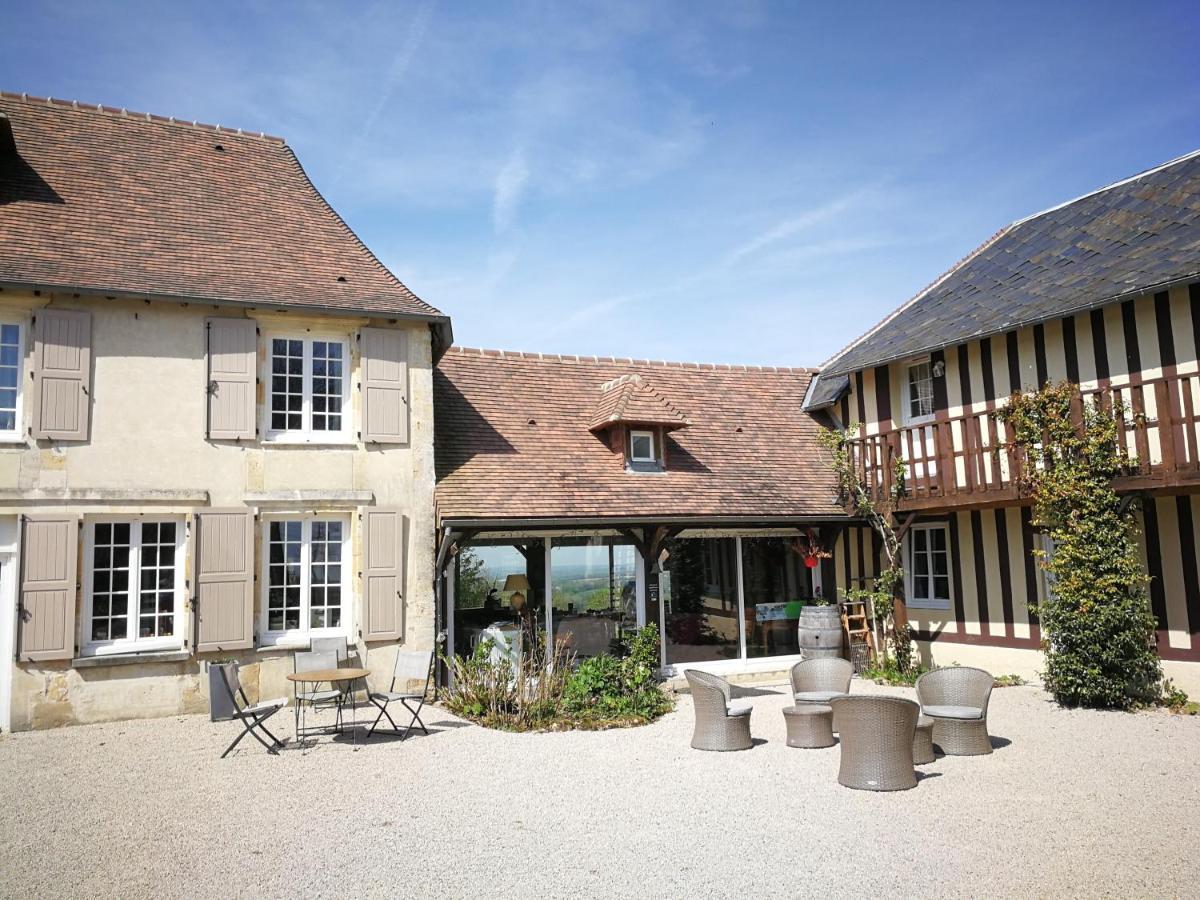 Les Marronniers Cambremer Exterior foto
