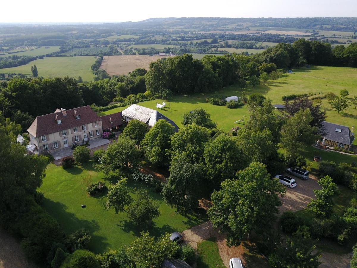 Les Marronniers Cambremer Exterior foto